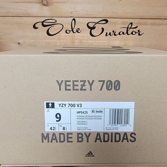 🆕️ Adidas Yeezy 700 Men's size 9 - Picture 6 of 6